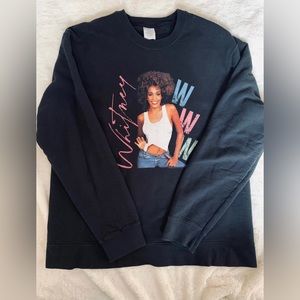 Whitney Houston sweatshirt